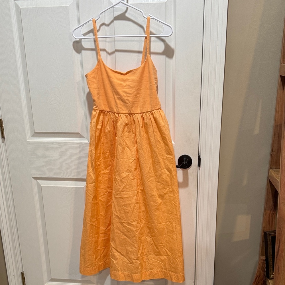 Old Navy Orange Maxi Dress